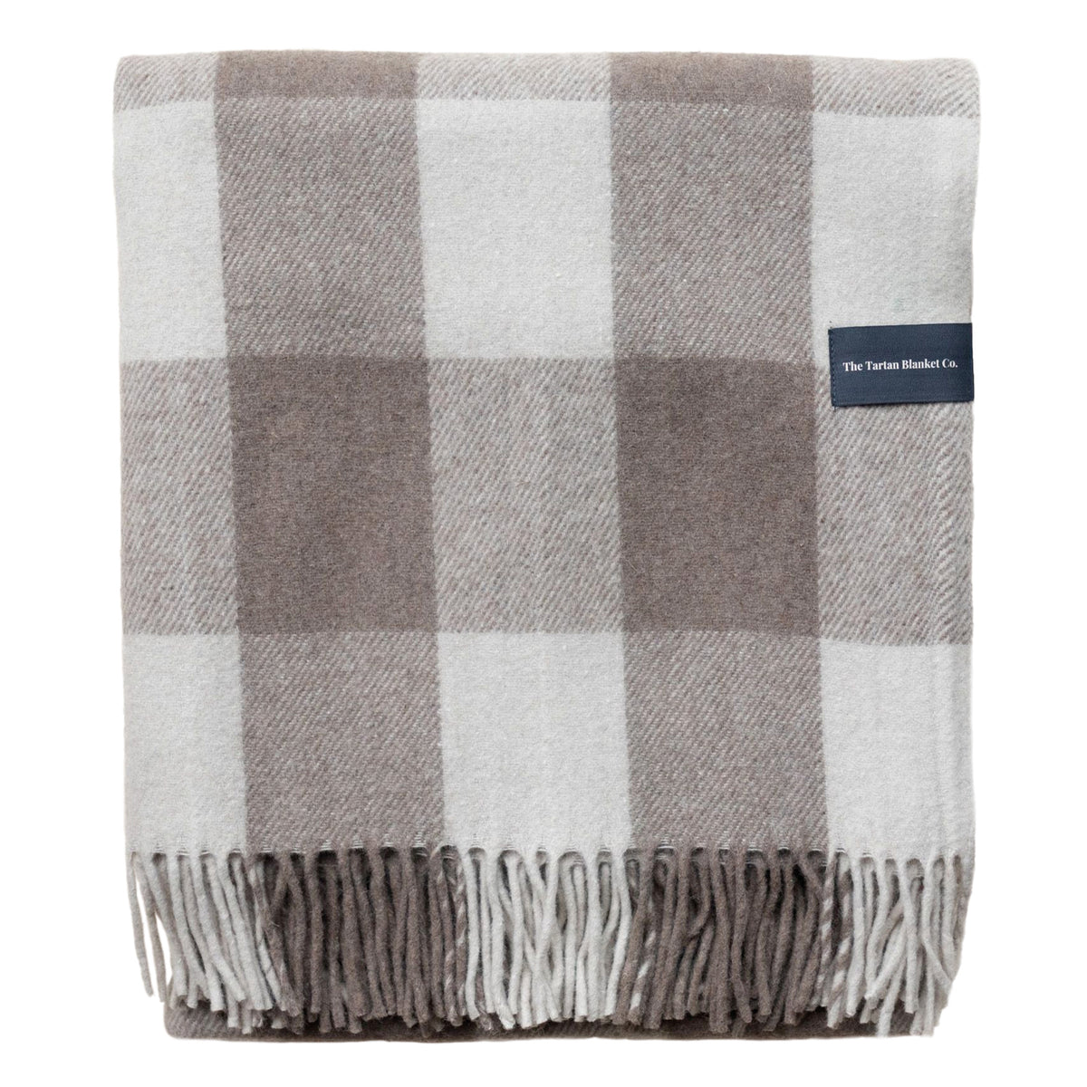 Recycled Wool Blanket in Jacob Tartan