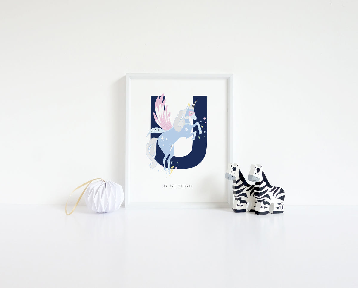 A-Z Alphabet Prints