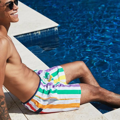Cabana Rainbow Swim Shorts