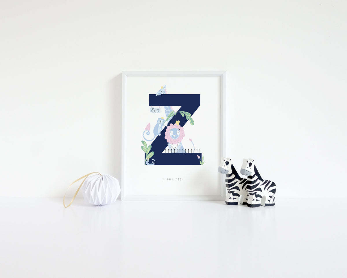 A-Z Alphabet Prints