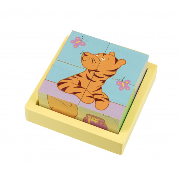 Classic Winnie the Pooh - Four Blocks Puzzler