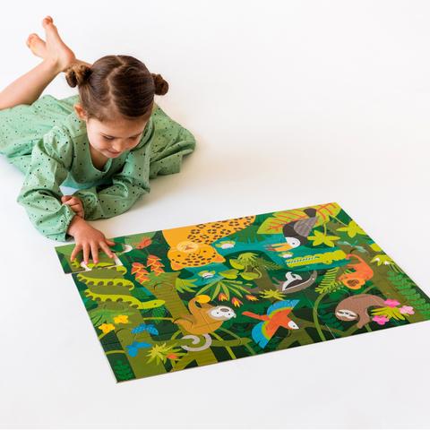Wild Rainforest - 24 pc Floor Puzzle