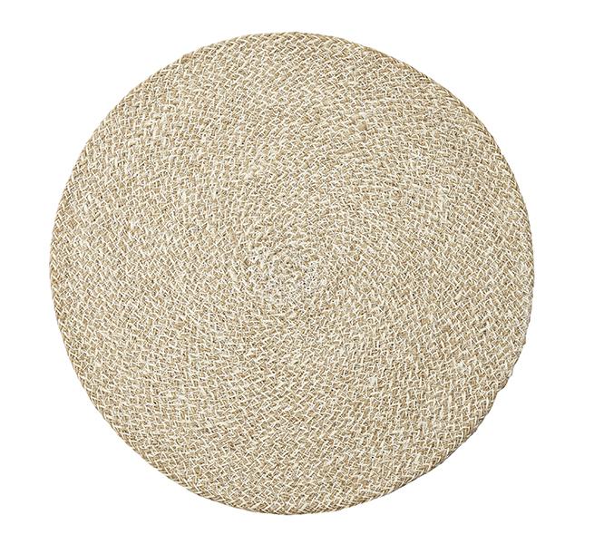 Jute Placemats - Pearl White