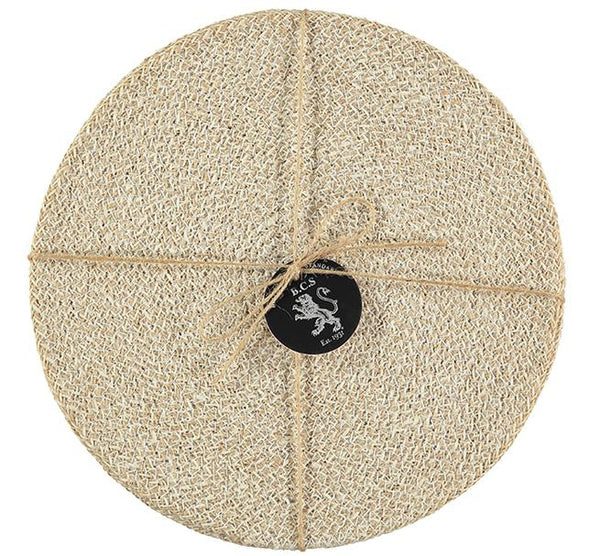 Jute Placemats - Pearl White