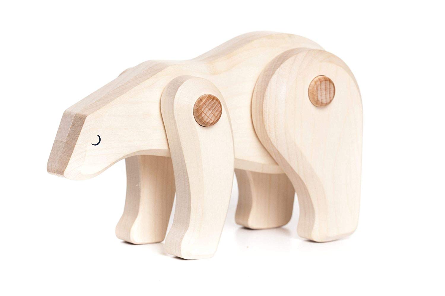 Polar Bear Wooden Toy