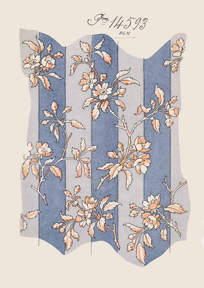 No.005 - Wallflower - Vintage Archive Poster Print