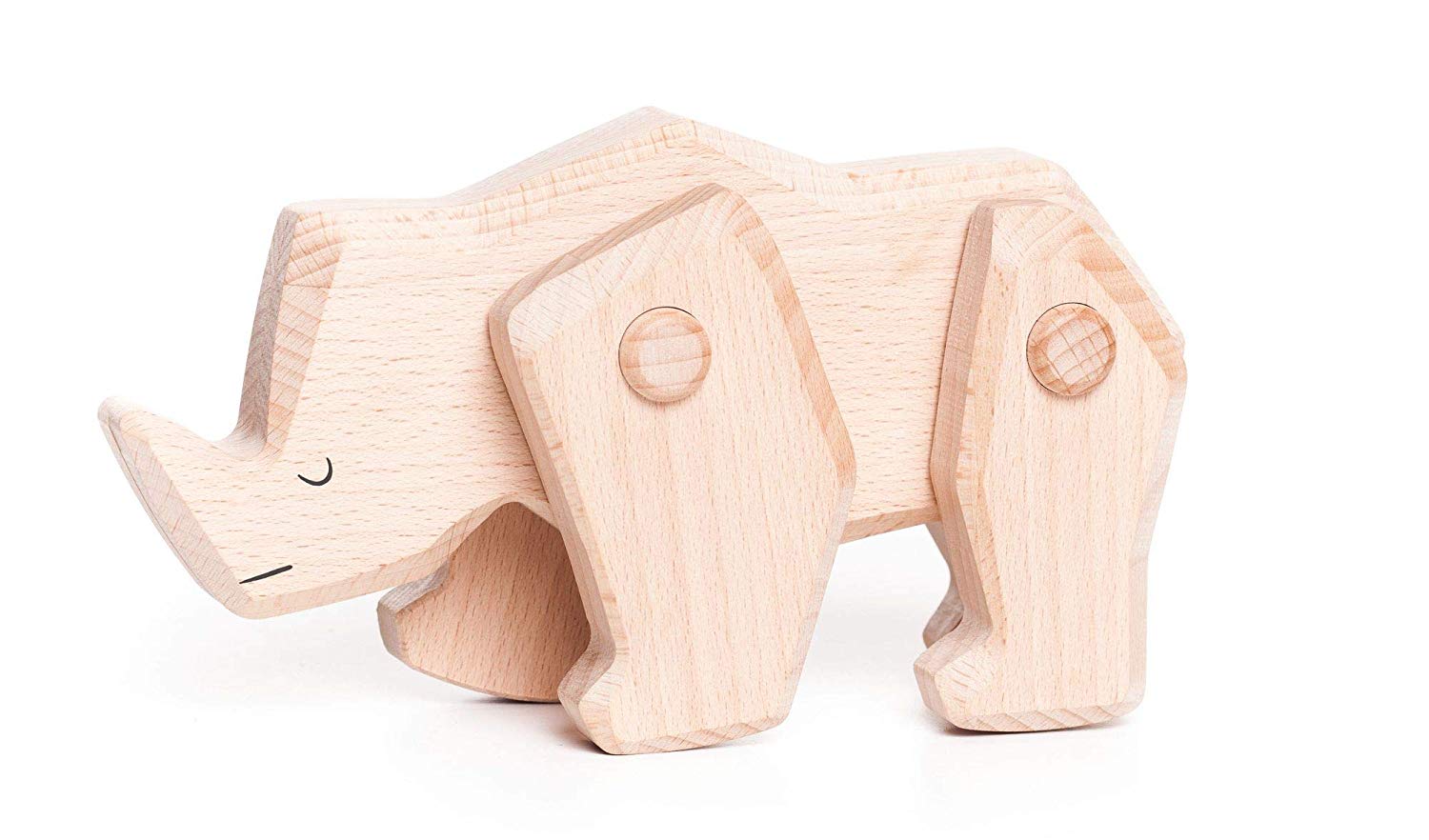 Rhino Wooden Toy