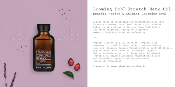 Stretch Mark Oil - Rosehip Wonder & Calming Lavender 89ml